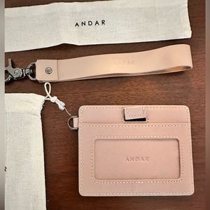 Andar Denner Wallet in Blush NEW